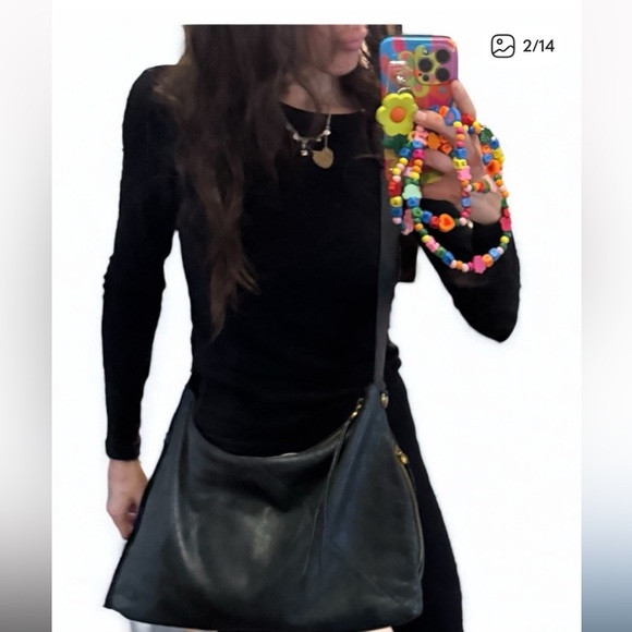 HOBO Paulette Pewter Crossbody Bag - Picture 3 of 7